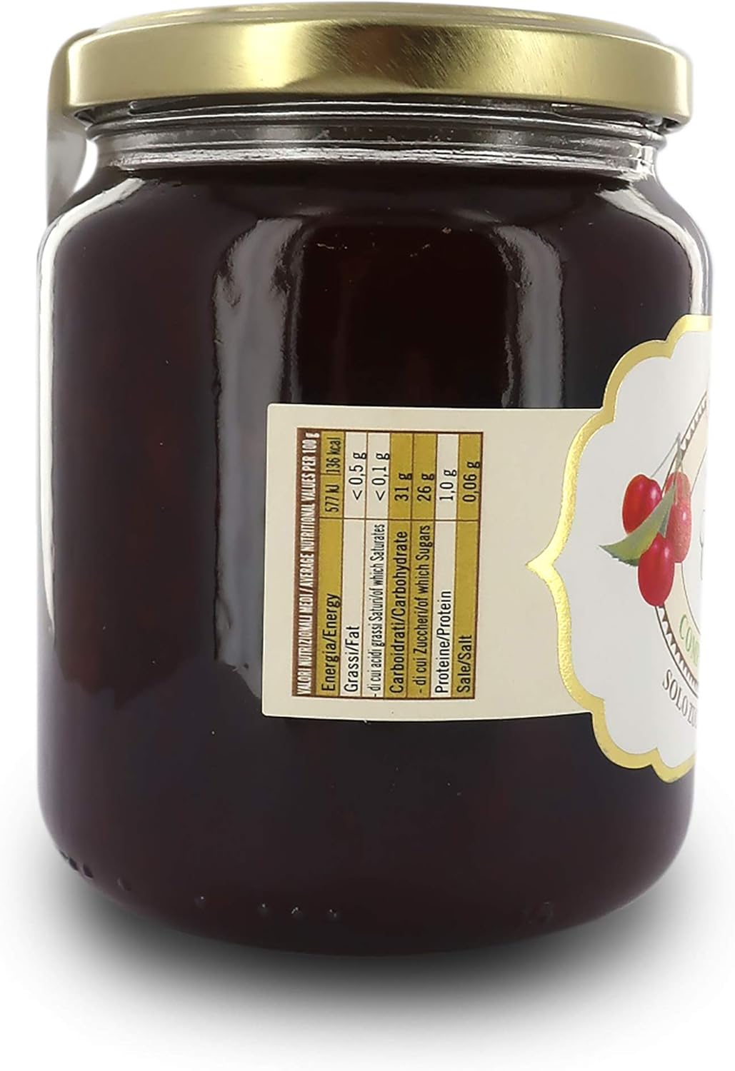 Organic Cherry Compote 210g