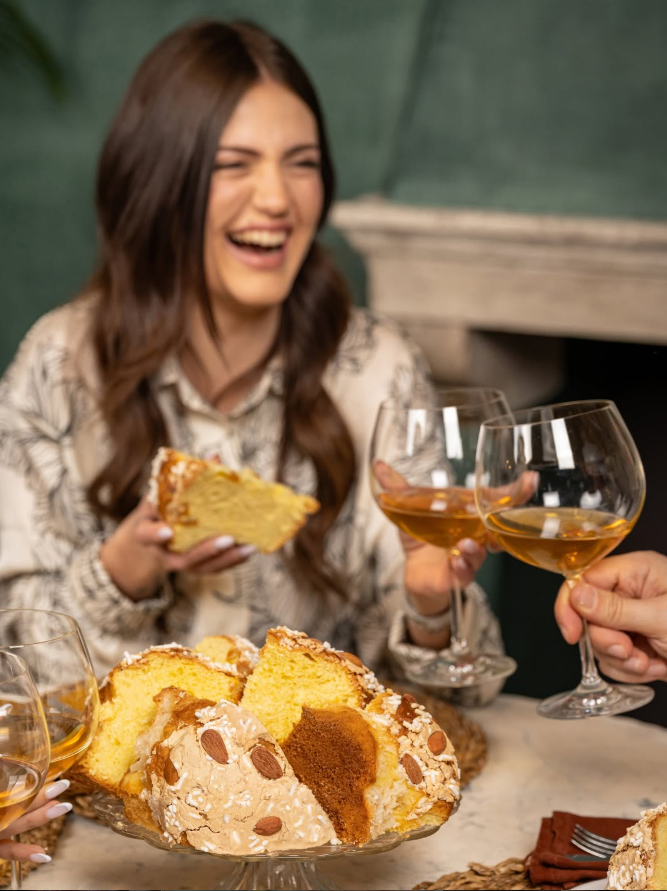 Colomba Limoncello incartata a mano