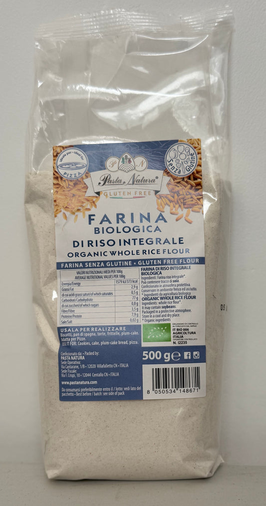 Organic Brown Rice Flour 500g