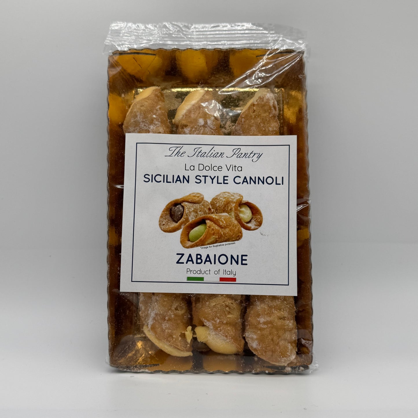 Sicilian Cannoli with Zabione Cream 200g