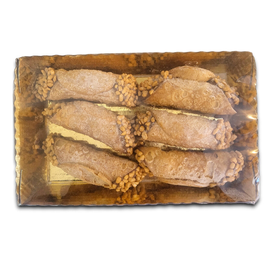 Sicilian Cannoli with Hazelnut Cream & Chopped Hazelnuts 200g