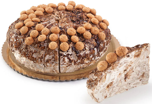 Crushed Amaretto Nougat Cake Slice 170g