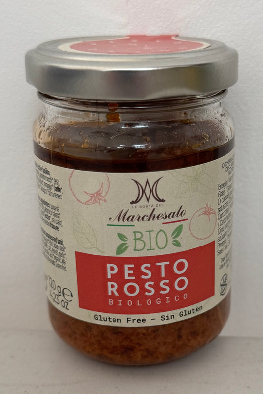 Organic Gluten Free Red Pesto 120g
