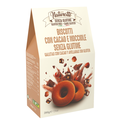 Chocolate and Hazelnut Gluten Free Biscuits 200g
