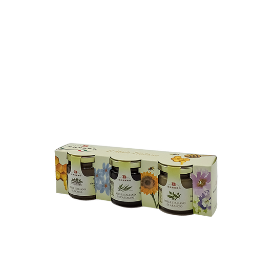 Three Italian Honey Pots 300g