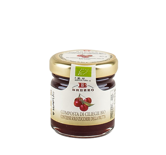 Organic Cherry Miniature Compote 40g