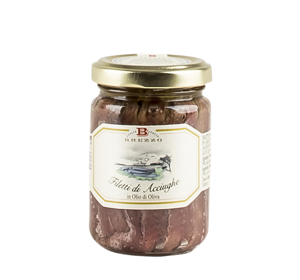 Anchovy Fillets in Olive Oil 156g