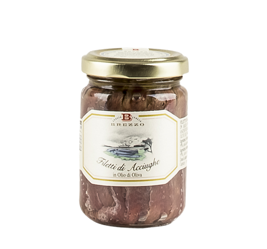 Anchovy Fillets in Olive Oil 156g