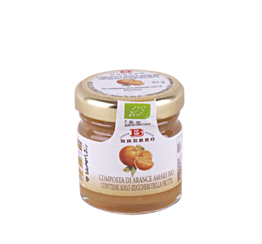 Organic Orange Miniature Compote 40g