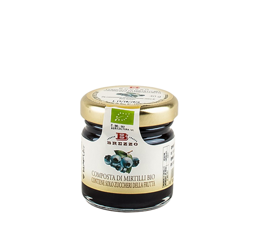Organic Blueberry Miniature Compote 40g