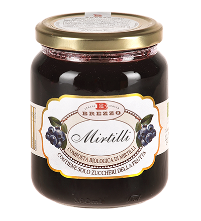 Composta di mirtilli biologici 210 g