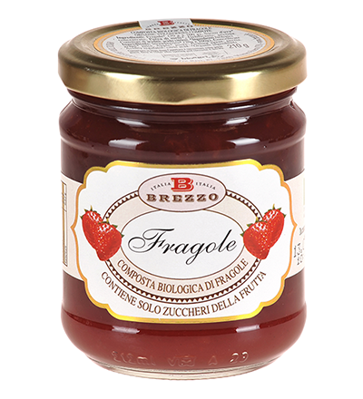Composta di fragole biologica 210 g