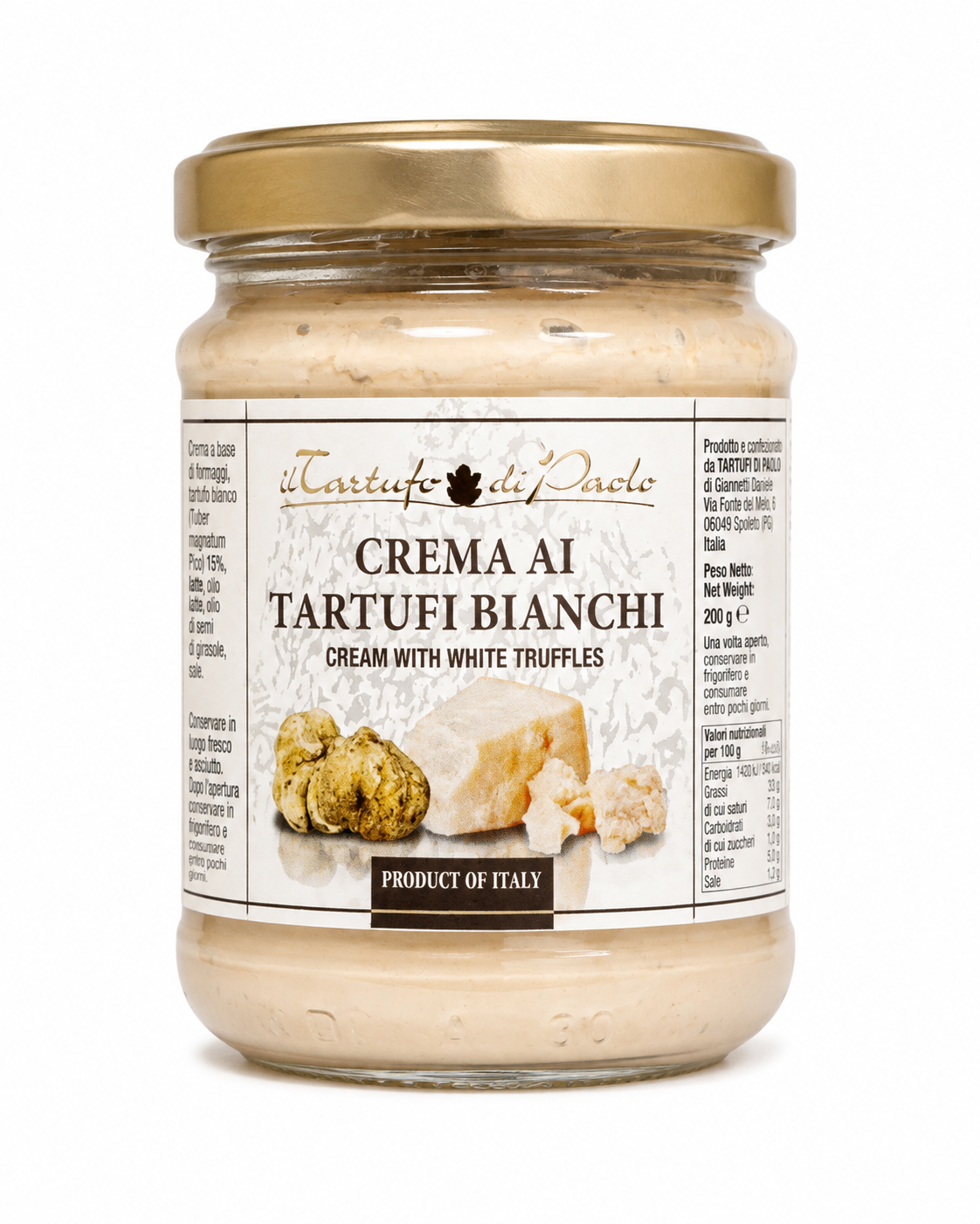 White Truffle & Grana Padano Cream 6% 180g
