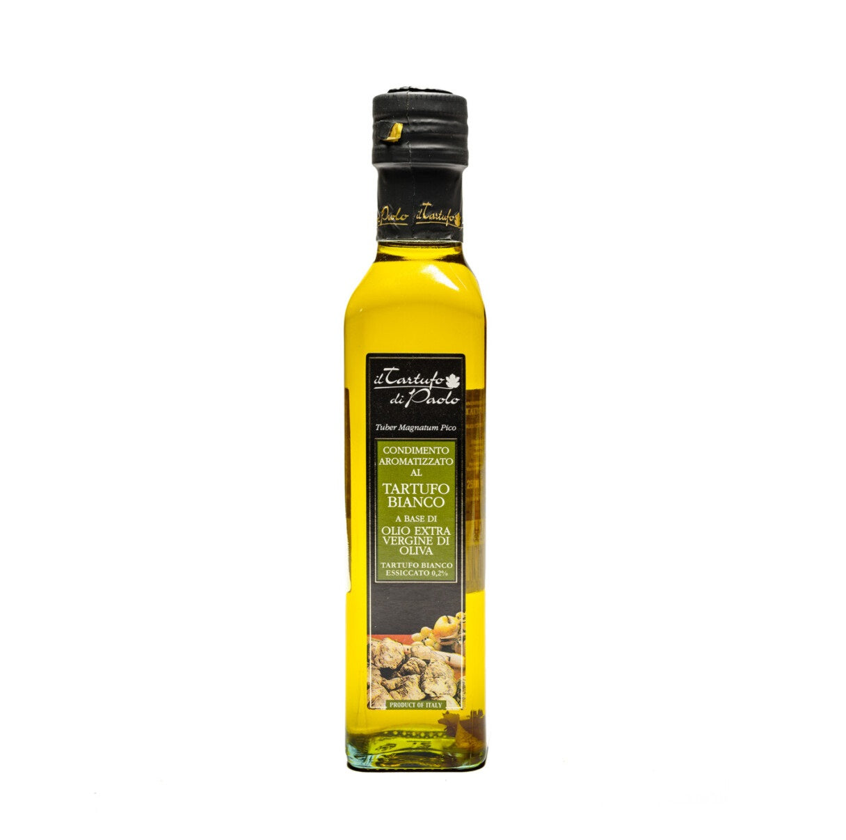 Extra Virgin Olive Oil with White Truffle Shavings