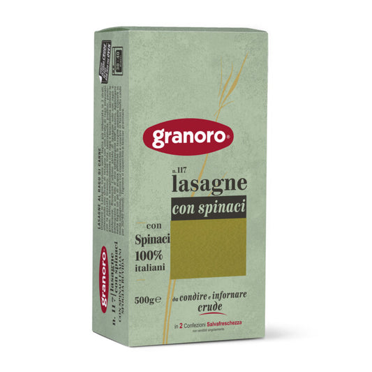 Lasagna agli spinaci n. 117 500 g