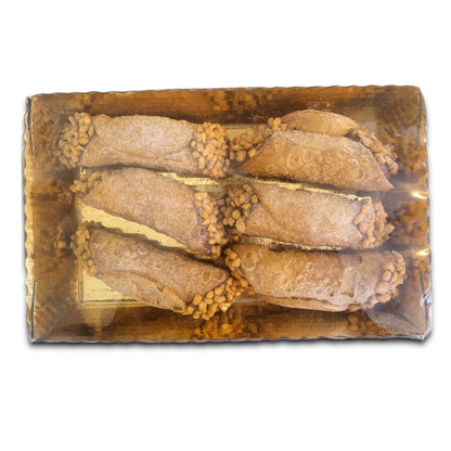 Sicilian Cannoli with Hazelnut Cream & Chopped Hazelnuts 200g
