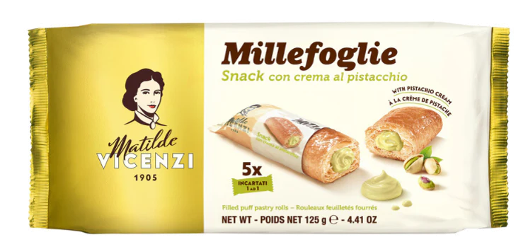 Pistachio Millefoglie 125g