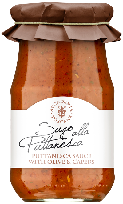 Puttanesca sauce with olive & capers 340g